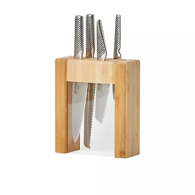 Global IKASU V 5 Piece Knife Block Set - Made In Japan • $289