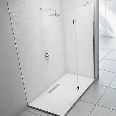Merlyn Series 8 900mm Showerwall +300mm Curved Hinged Flipper Panel Total 1200mm • £269.99