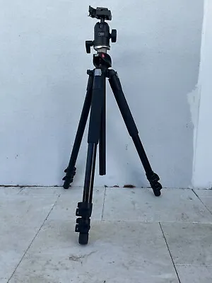 Manfrotto 055XPROB Tripod + 488RC2 Ball Head - Versatile Sturdy Gently Used • $150