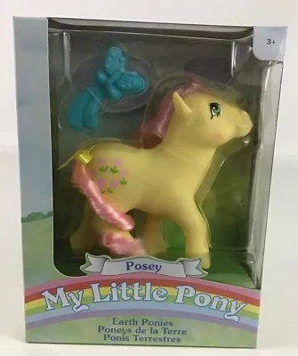 My Little Pony 35287 Classic Posey Earth Ponies MLP Retro 35th Anniversary New • $39.96