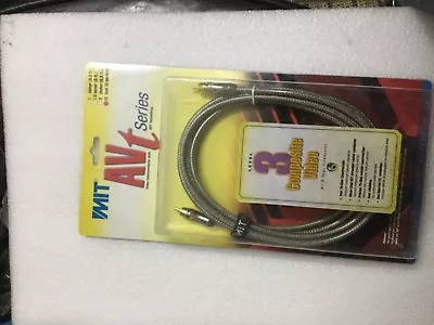 MIT AVt Series Level 3 Composite Video 10 Meter R C A Type Connector • $19.99