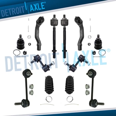 $62.95 • Buy NEW 12pc Front & Rear Suspension Ball Joint Sway Tie Rod For 1997-01 Honda CR-V