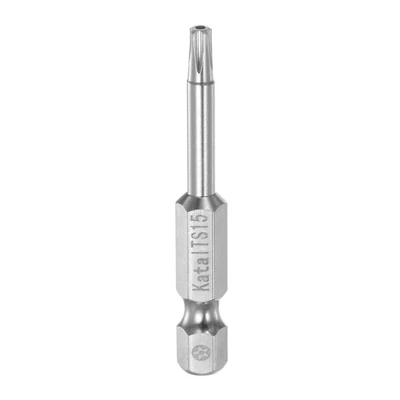 $10.95 • Buy T15 Magnetic Security Star 5 Point Torx Screwdriver Bit 1/4  Hex Shank 2  Length