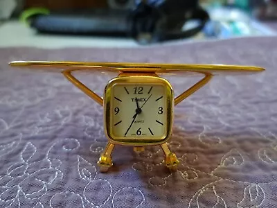 Vintage Timex Quartz Airplane Clock Japan Movement  • $42.15