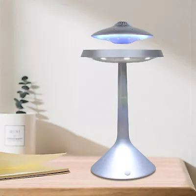 UFO Magnetic Levitating 3D Floating Bluetooth Speaker LED Wired Table Lamp • $94.05