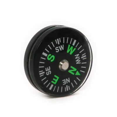 10Pcs 25mm Mini Liquid Filled Button Compass For Outdoor Sport Hiking Camping • $7.48