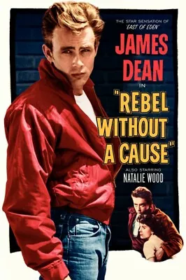 Rebel Without A Cause Movie Poster Art Print 8x10 11x17 16x20 22x28 24x36 27x40 • $9.99