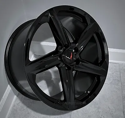 Gloss Black  C8 Z06 Style Corvette Wheels  Fits: 2020-2024 C8 Base/stingray/z51 • $1329