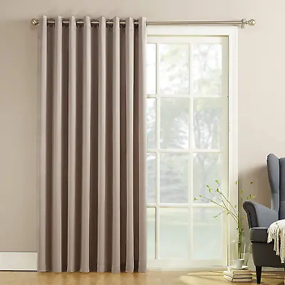 Barrow Energy Efficient Grommet Sliding Patio Door Curtain Panel 100  X 84  St • $24.38