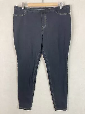 HUE Leggings XL Black Pull On • $14.99