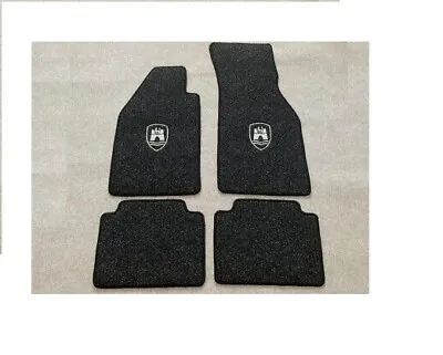 For Old VW Käfer Beetle Pre Wolfsburg Floor Mats Carpet Ribbed Black  1950-78 • $139.50