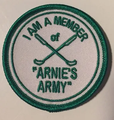 Arnold Palmer Arnie's Army Patch 2.5  Circle Golf Patch PGA Tour Patch. • $30