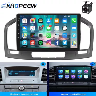 9  Android 12 Car Stereo Radio GPS NAV SAT For Vauxhall Opel Insignia 2008-2012 • £99.99