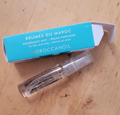 MOROCCANOIL Brumes Du Maroc Fragrance Mist Mini Sample Spray 5ml NEW In Box • $11.45