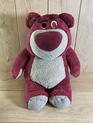Disney Store Large 20” Toy Story Lotso Bear Strawberry Scented Soft Plush Toy • £11.16
