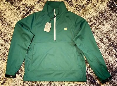 Masters Tech Green Jacket Men’s Small S Half Zip Golf Waterproof Windproof • $170