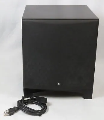 MartinLogan Dynamo Subwoofer High Resolution W/Base 120VAC 60Hz Black Working • $699.99