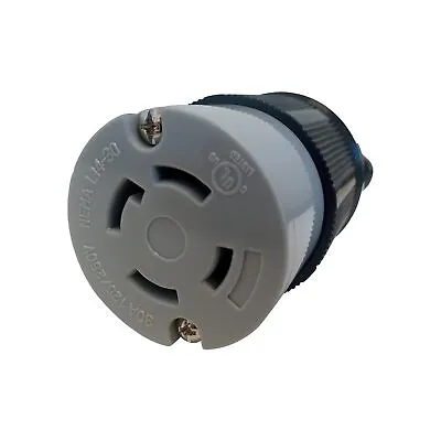 NEMA L14-30C Connector |125/250 Volt - 30 Amp - 3 Pole 4 Wire | CUL Listed • $13.23