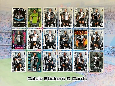 Topps Match Attax 2023/24 Full Newcastle United  Team Set All 18 Cards Base Foil • £4.75