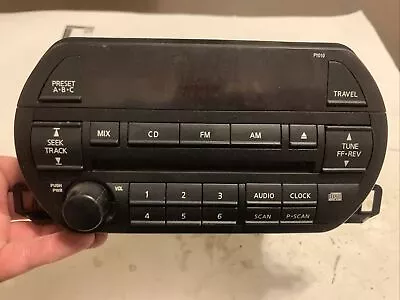 Radio Receiver AM FM CD Player 02 2002 Nissan Altima 2 DIN 28185 8J000. A4 • $48.99