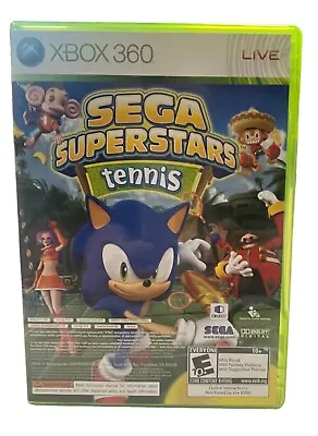 $13 • Buy XBOX 360 Sega Superstars Tennis & XBOX Live Arcade 2008 Tennis Manual Included 