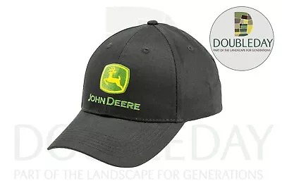 £22.99 • Buy John Deere Adults Black Trademark Baseball Cap - MC13080000BK