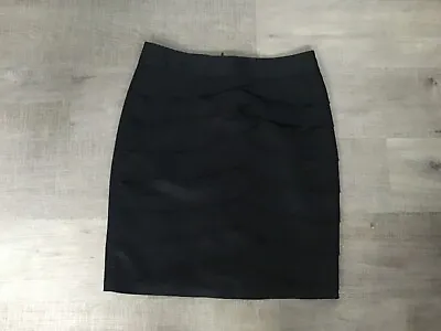 £4 • Buy Conatus Ladies Black Satin Short Skirt - Approx Size 8