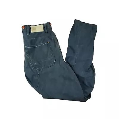 G Star Raw Pants 34x34 Mens Correctline Courier Arc 3D Suspender Buttons Punk • $48.90