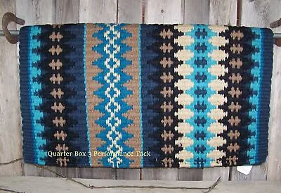 Nova Show Blanket - 38x34 (Insign Base/Black Blue And Sand Accents) By Mayatex • $169.50
