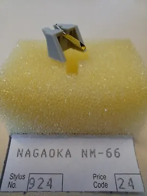 Stylus For Nagaoka Nm66 Nm-66 Replacement (new Old Stock) Record Player Needle • £19.99