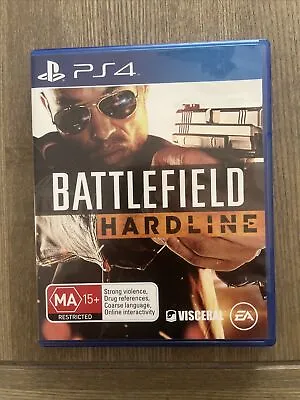 Mint Disc Playstation 4 Ps4 Battlefield Hardline Free Postage • $15.99