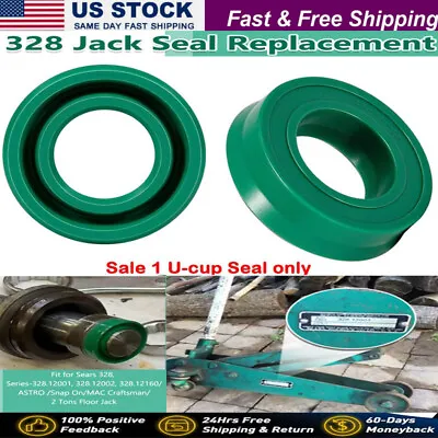 Hydraulic Jack Piston U-Cup Seal For 2 TON Floor Jack 328 Series Sears 328.12001 • $11.99
