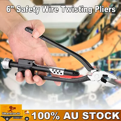 6  Inch Aircraft Safety Wire Twist Pliers Safety Locking Wire Twisting Lock Tool • $18.19