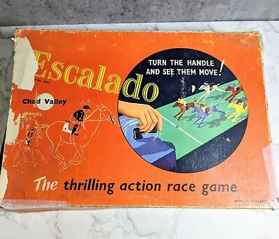 Vintage Escalado Chad Valley Horse Racing Board Game 1950s  • £49.99