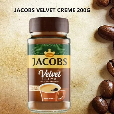 Jacobs Velvet Creme 200g Instant Coffee Past Best Before Date • £8.99