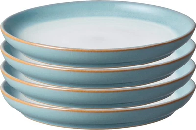 £62.98 • Buy Denby 123048923 Azure Haze 4 Piece Small Coupe Plate Set