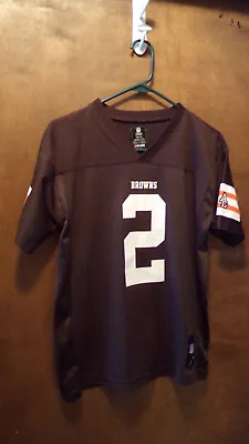 Cleveland Browns Johnny Manziel #2 Nike NFL Team Apparel  Jersey Youth Large • $34.99