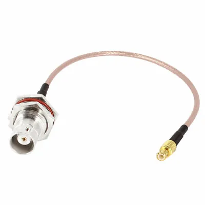 $7.50 • Buy MCX Male To BNC Female RG316 Low Loss Pigtail Adapter Cable 23.5cm/9.3 Inches