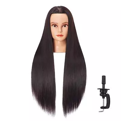 Cosmetology Mannequin Head Hairdresser Training Super Long 26-28 • $27.99