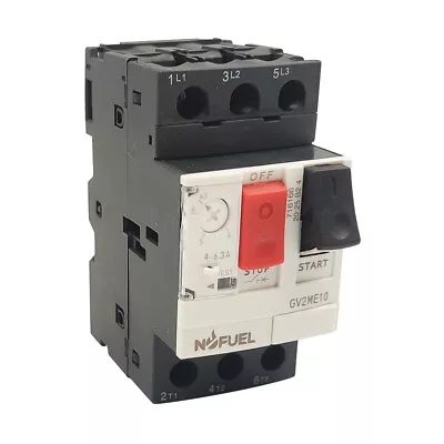 Motor Starter GV2ME10 4A-6A Motor Circuit Breaker Manual Button GV2M Series • $36.99