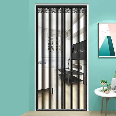£8.95 • Buy Magic Magnetic Mesh Door Curtain Protection Mosquito Fly Bug Insect Screen