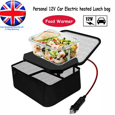 Personal Portable Mini Electric Oven Lunch Bento Box 12v Food Warmer For Car • £19.19