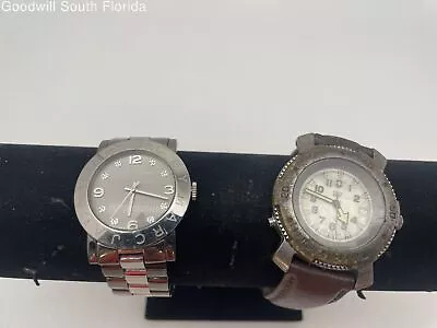 Swiss Army Marc By Jacobs Women-Men Analog Watches 2 Pcs. Weight 181.5 G. • $14.24