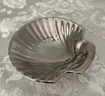 Vintage Royal Winton Grimwades Shell Dish Silver 4.5” New • $18