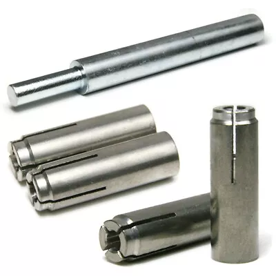 $58.19 • Buy Stainless Steel Concrete & Stone Masonry Drop In Anchors With Setting Tool Kits