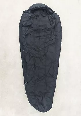 Good - US Military Intermediate Cold Weather Modular Black Sleeping Bag • $67.49