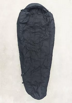 Very Good - US Military Intermediate Cold Weather Modular Black Sleeping Bag • $99.99