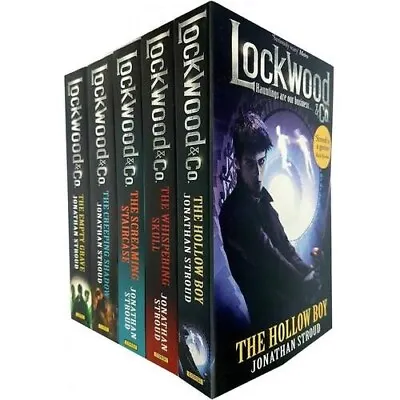 Lockwood And Co Jonathan Stroud 5 Books Pack Collection Set NEW • £24.99