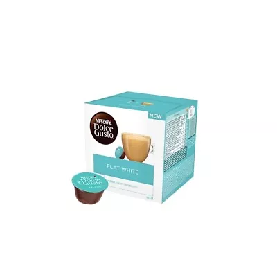 Nescafé Dolce Gusto Flat White Coffee Pods 16ct. / 1 Box SHIPS FREE • $16.99