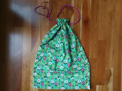 Vera Bradley Laundry Bag Daisy Tutti Frutti Floral Flower Cotton Drawstring Tote • $32